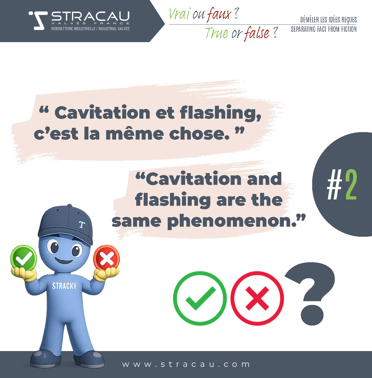 Cavitation et flashing : même phénomène ?